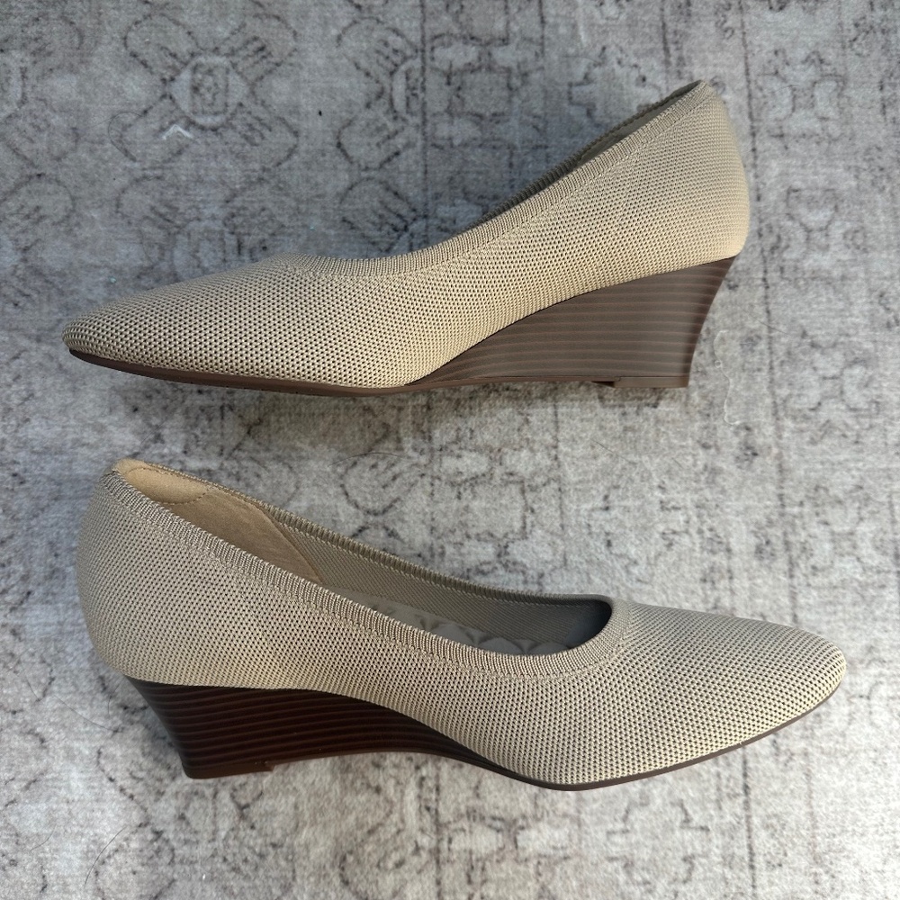 Wedge “running heel”